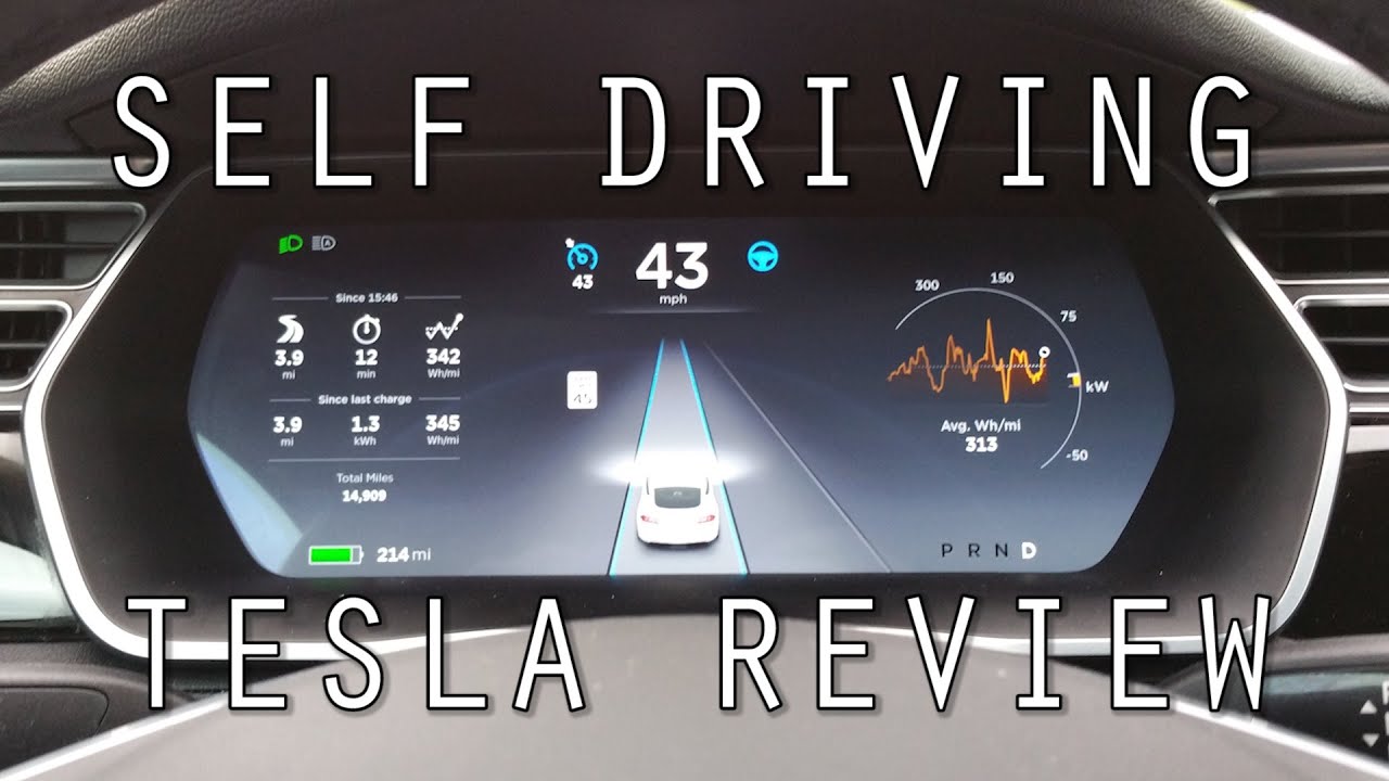 Self Driving Tesla Review!