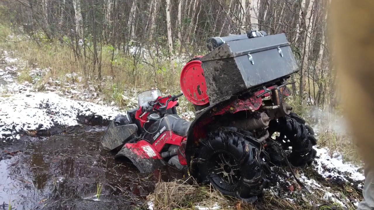 Pasquia Hills ATV overland camping, September 2018