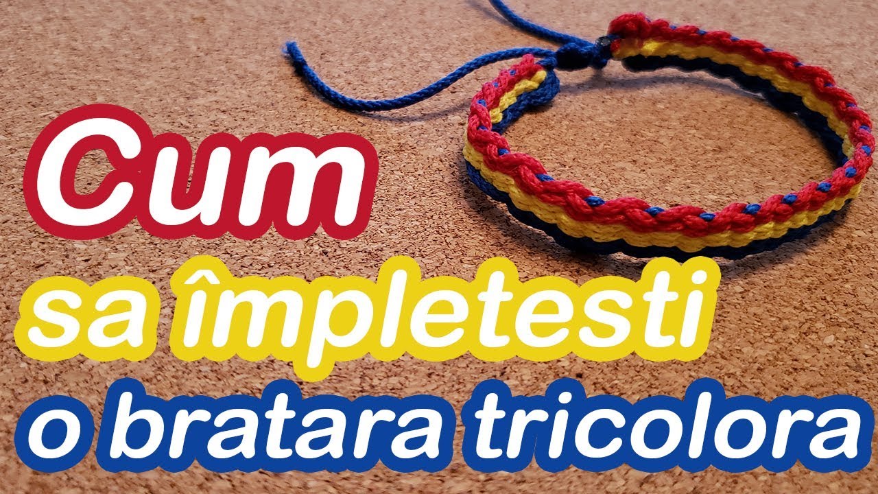 Cum sa impletesti o bratara tricolora (Treceti batalioane romane, Carpatii - Tronos)