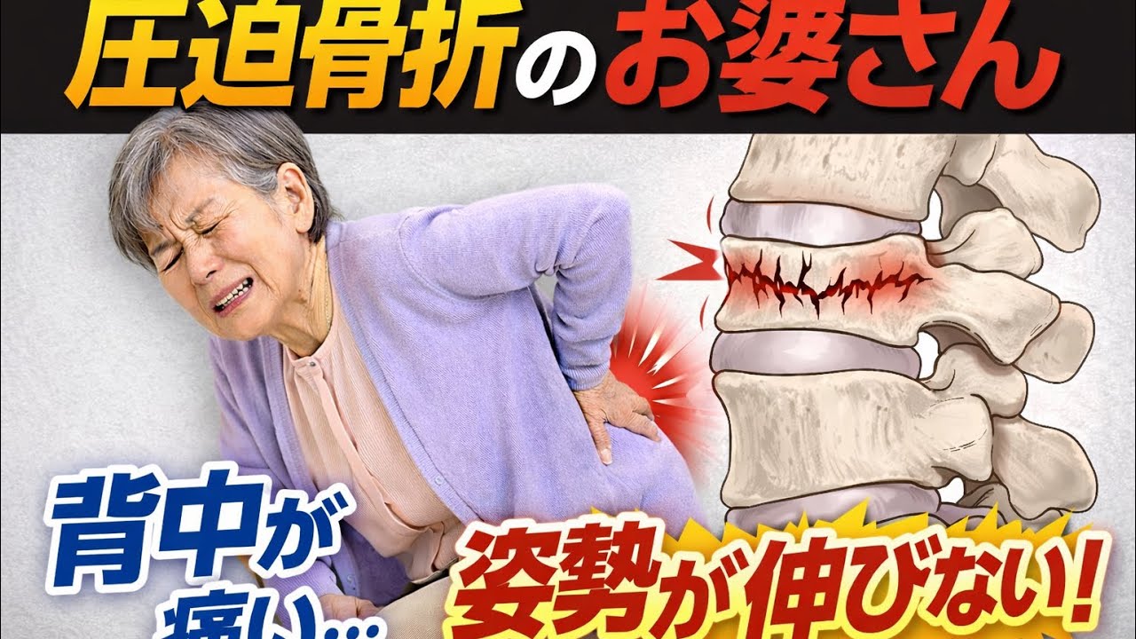 病院はそれ以上何もしてくれなかった。圧迫骨折の高齢女性に整体