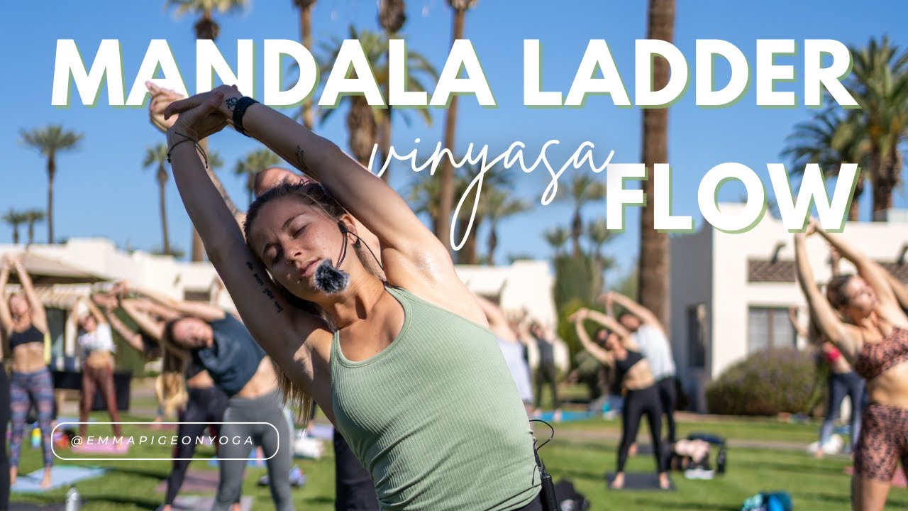 Spicy Ladder Flow | 30 Minute Yoga Class | Upbeat Vinyasa Yoga