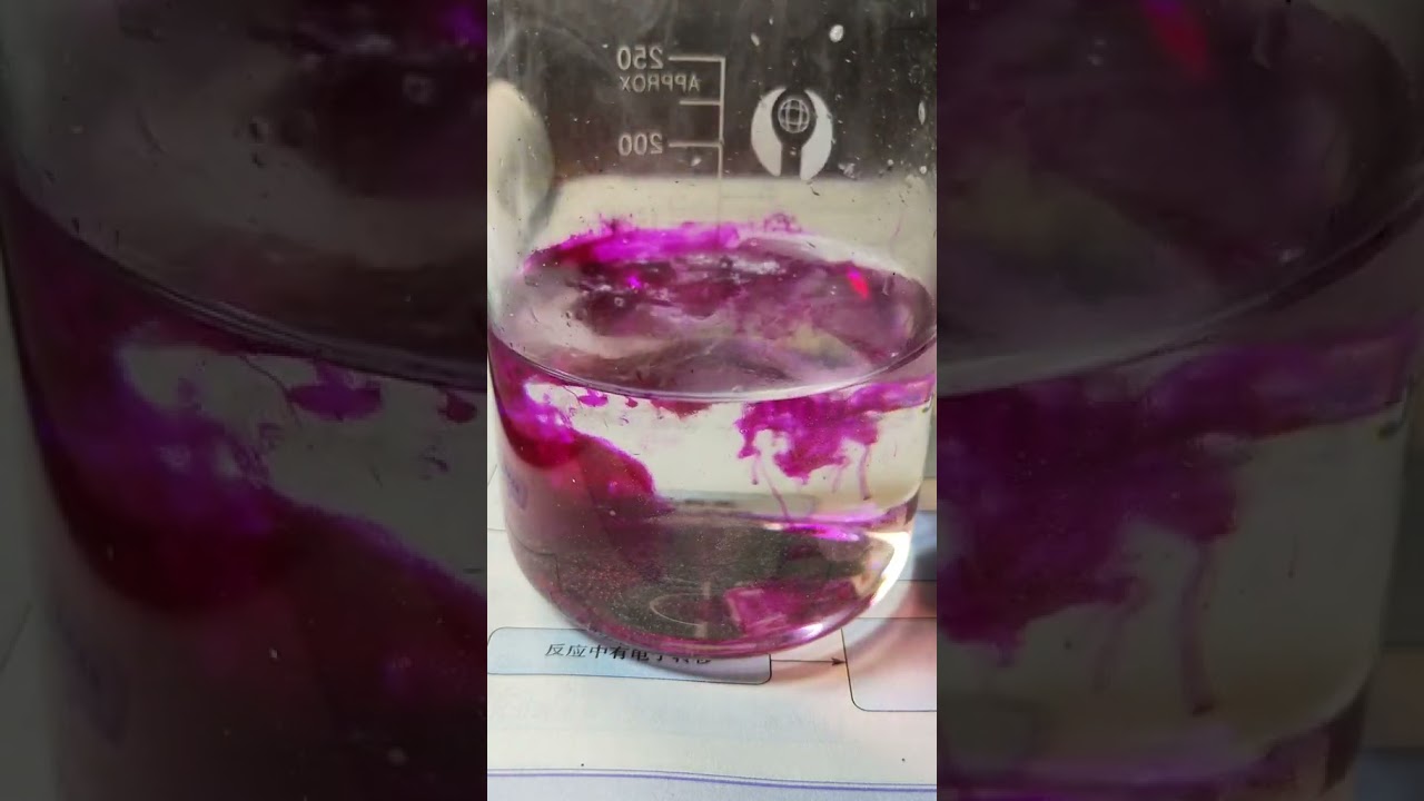 钾与水的反应