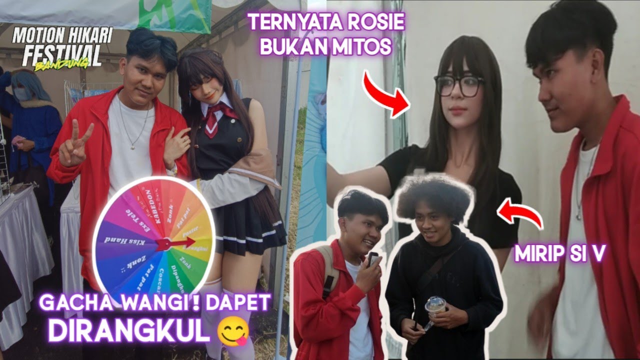 Di Rangkul Sama Cosplayer KAWAII! Special Vlog Motion Hikari Festival | Day 2 Kiara Artha Park