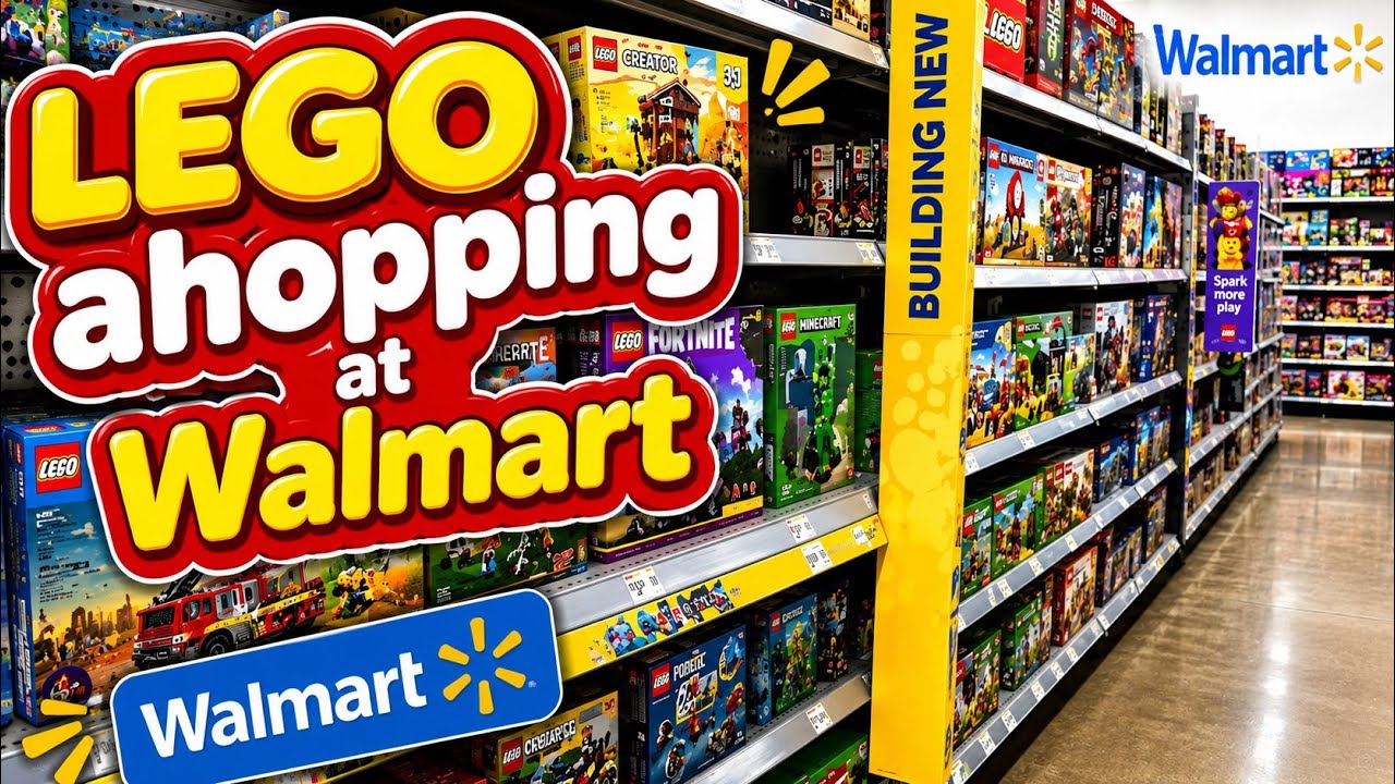 Покупка конструктора LEGO в Walmart, май 2026 года.