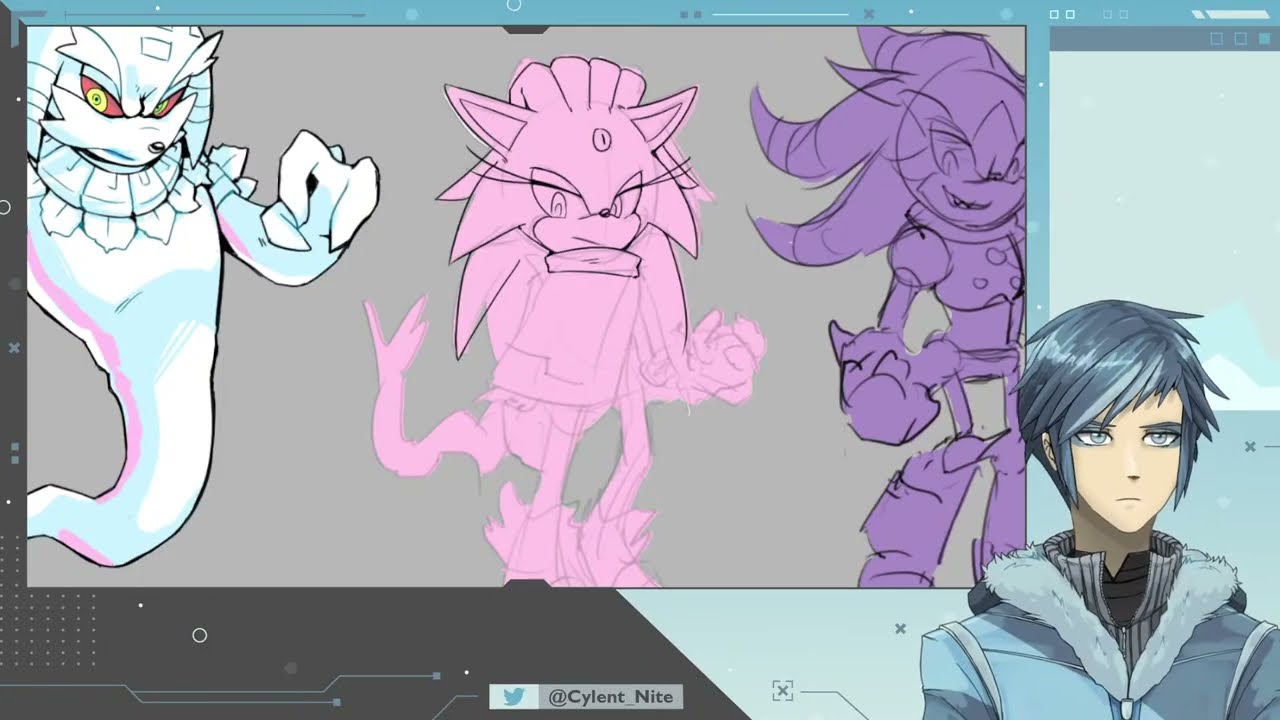 [DRAWING STREAM] Oliga and Ricochet