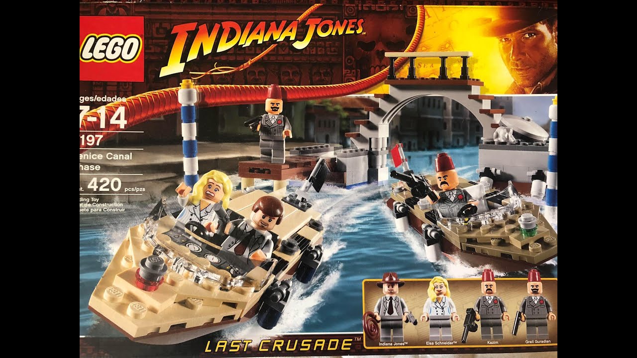 LEGO Indiana Jones 7197 Venice Canal Chase Set