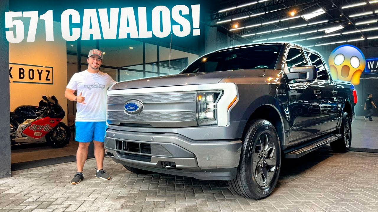CHEGOU A PRIMEIRA F-150 Lightning do Brasil!!