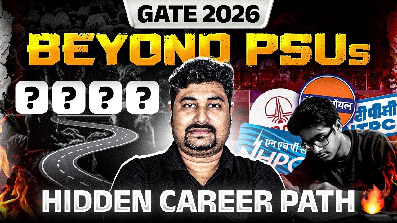 Best Career Options After GATE 2026 | Hidden Opportunities Beyond PSUs Explained