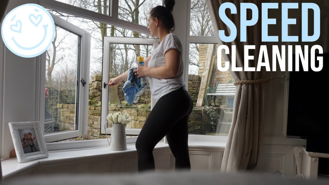 MORNING CLEANING ROUTINE | SPEED CLEAN