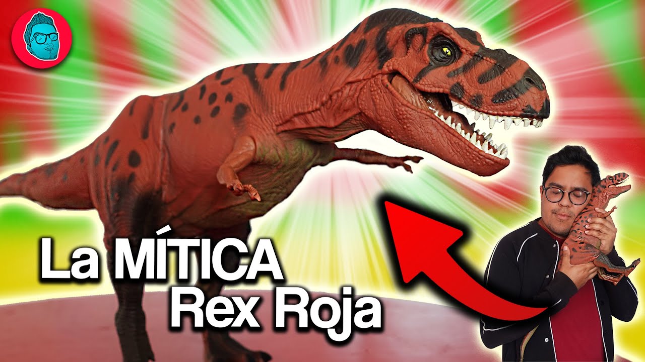 LA MEJOR FIGURA de Jurassic Park de TODOS LOS TIEMPOS (Review T-REX ROJA Kenner)