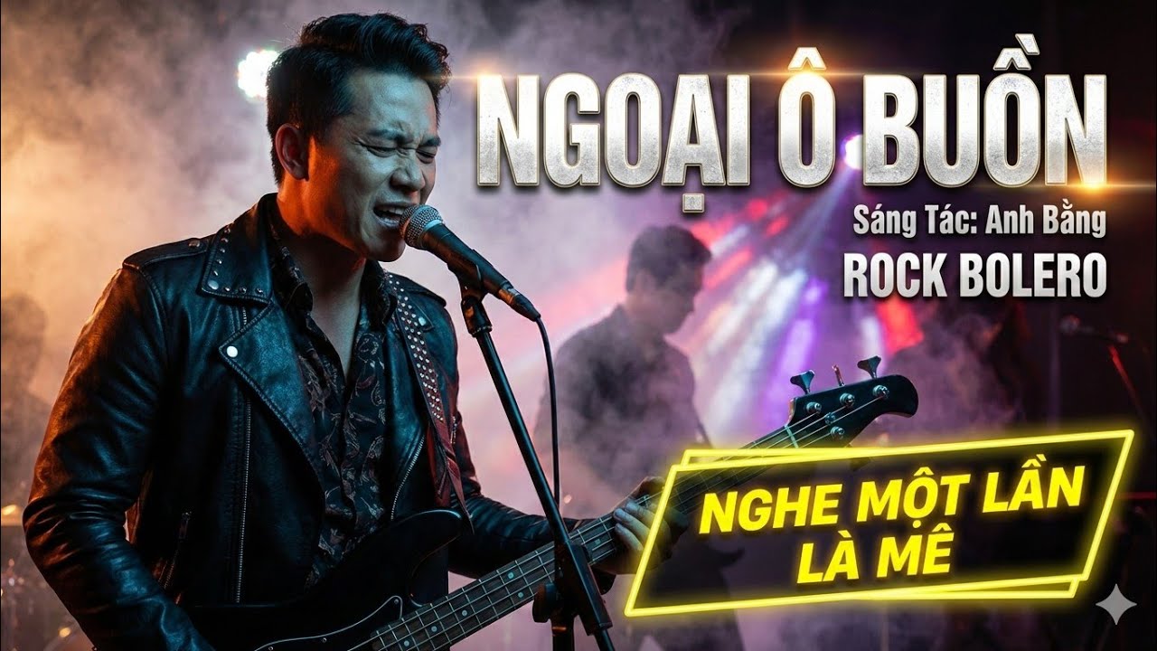 NGOẠI Ô BUỒN ROCK VERSION | ST: ANH BẰNG |  Nhạc xưa Cover Rock Nghe độc lạ, say đắm lòng người