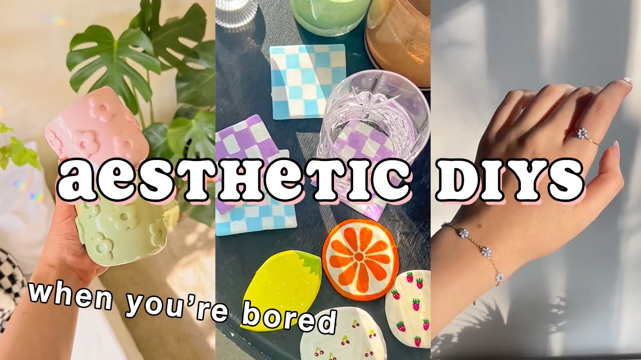 aesthetic tiktok DIYs 🌟 *things to do when you're bored*