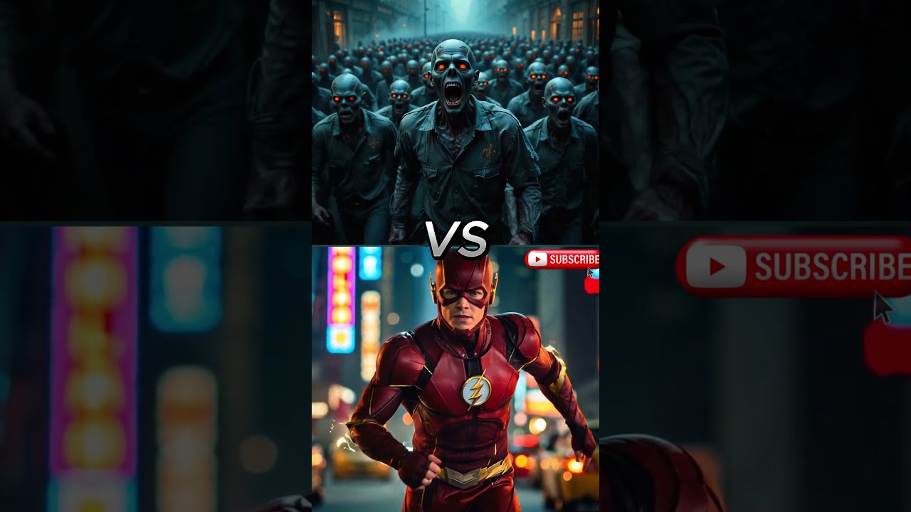 Venom, Orange Hulk, The Flash, Batman & Deadpool vs Zombies – Ultimate Chaos vs Undead! 🧟‍♂️⚔️🔥