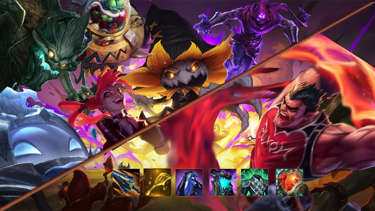 [[LEAGUE OF LEGENDS]] 😈DOOM BOTS VEIGAR'S CURSE !😈 - GOD DARIUS 👑