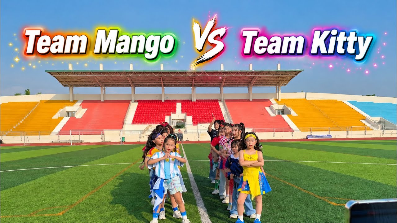 🥭 Team Mango 🔥 🐱 Team KittyWho will win this dance battle? 👀 #dance #funny #battledance 