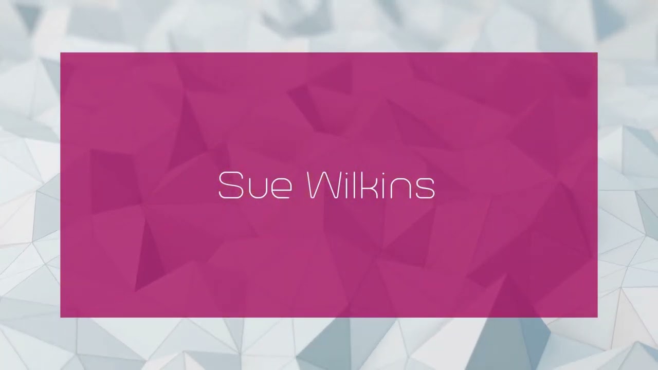 Sue Wilkins - appearance