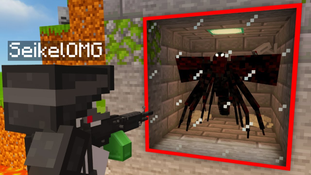 Captur&eacute; las Ara&ntilde;as M&aacute;s Terror&iacute;ficas de Minecraft