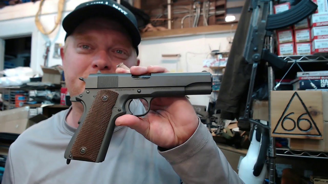 Дополнительный обзор: Бюджет 1911: SDS Imports 1911 A1 US Army Tisas USGI Replica .45 ACP