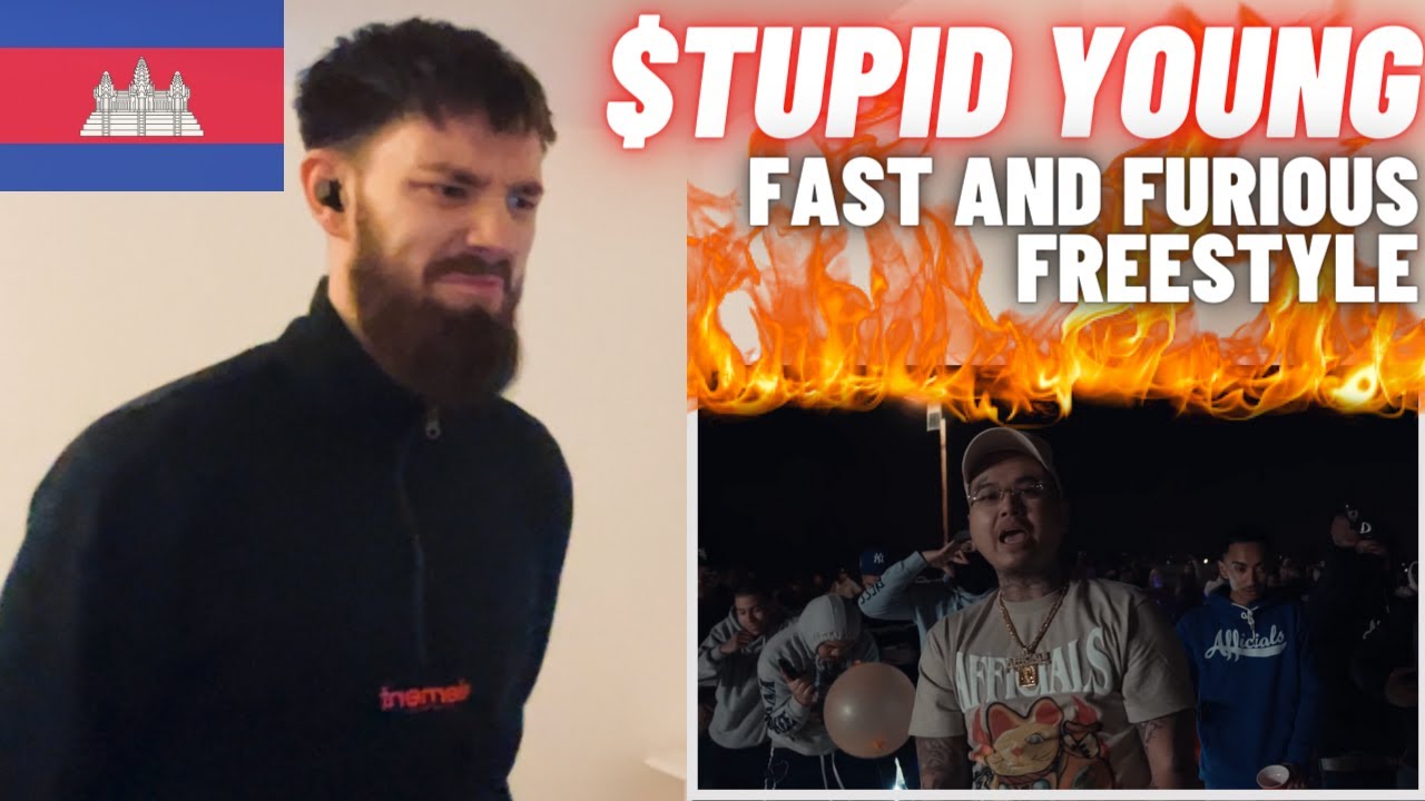 🇰🇭 $tupid Young - Fast and Furious Freestyle [HYPE UK 🇬🇧 REACTION!]