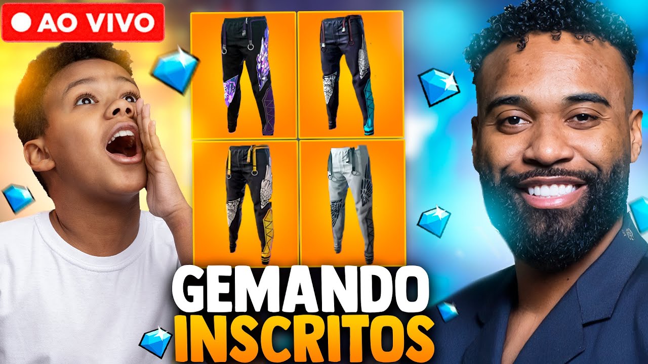 NOVO BUG PRA PEGAR ANGELICAL NO FREE FIRE! ARC RAIDERS MAIS TARDE🔴GURAS AO VIVO🔴