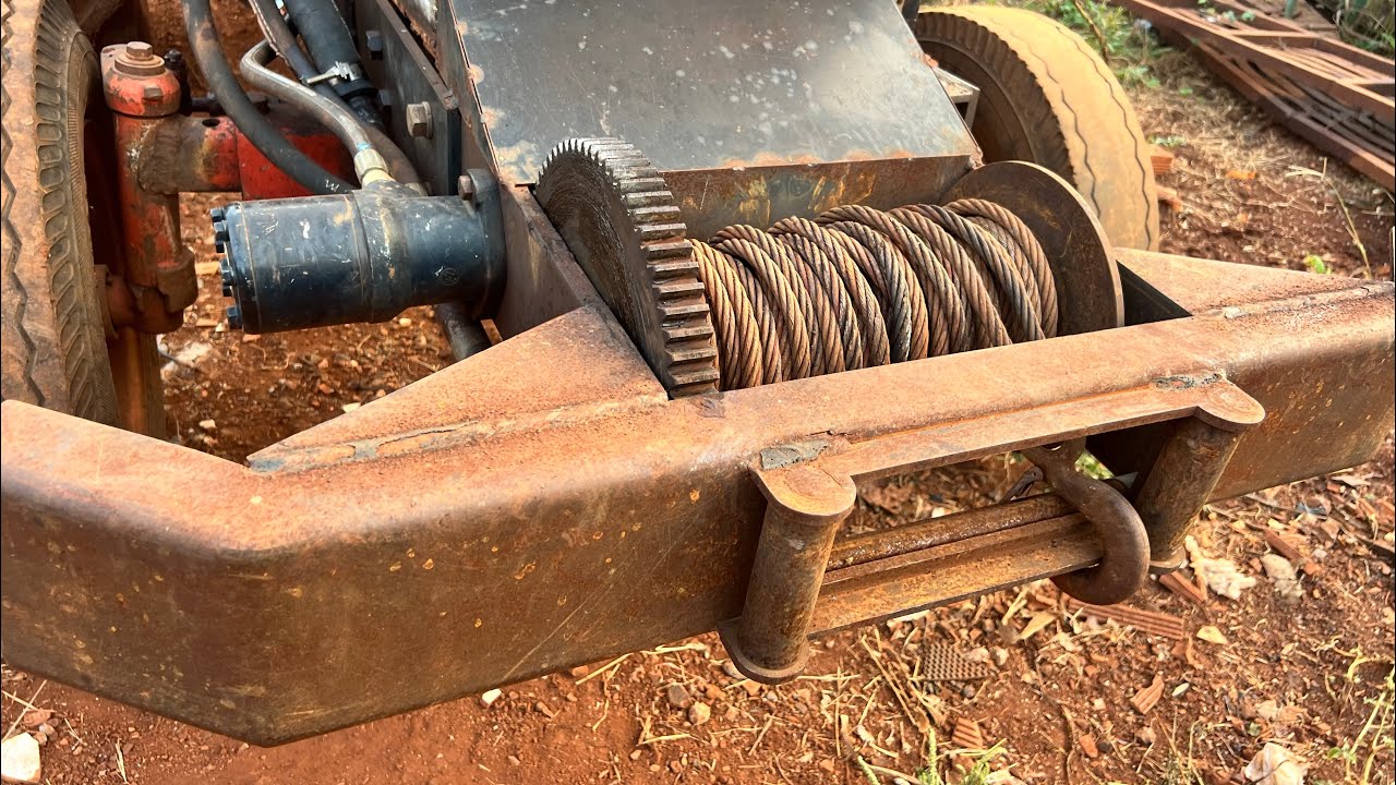 Tời thuỷ lực -tời máy cày thực hành kéo xe và cái kết🚜 🚜🚜🚜🚜🚜🚜 Tời nghĩa bình phước sản xuất -sỉ lẻ