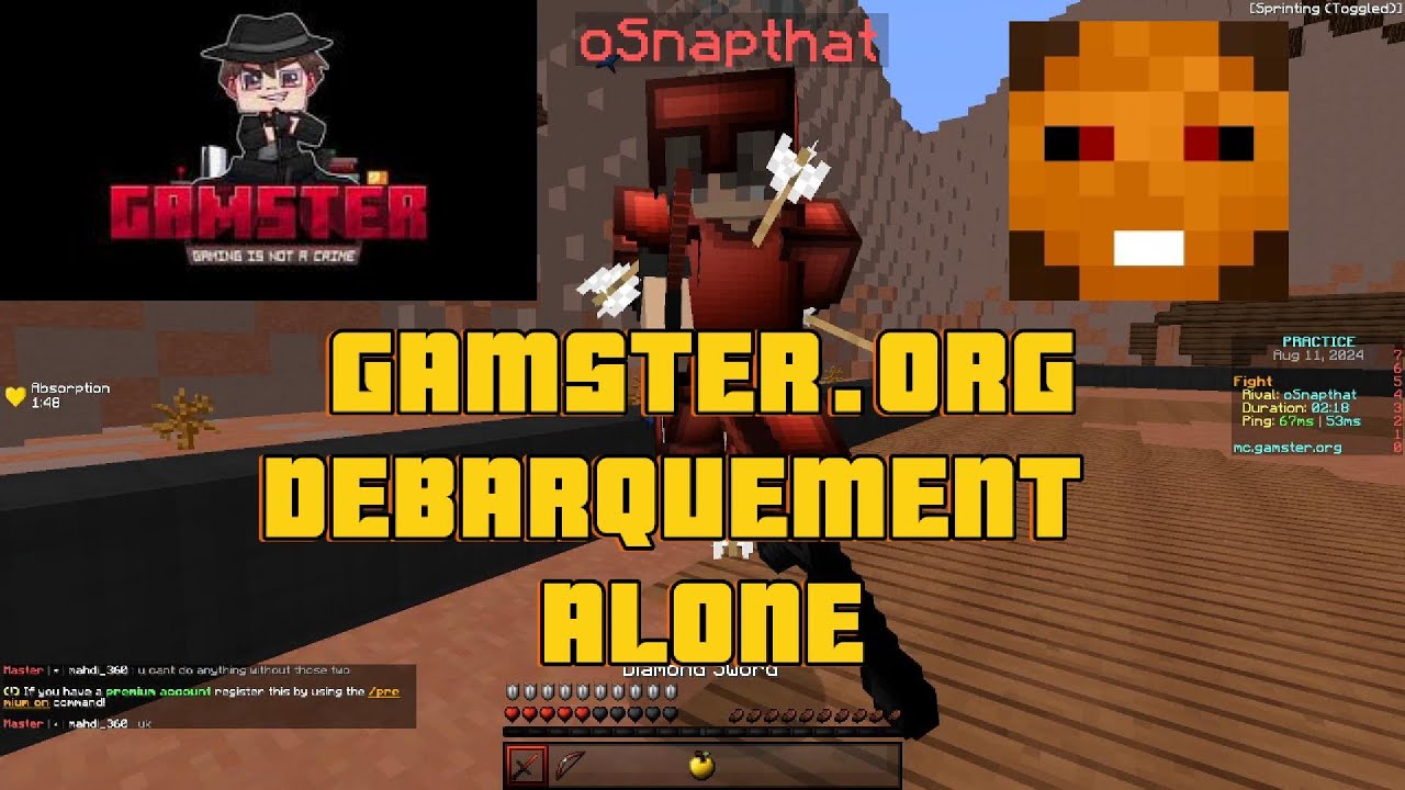 GAMSTER ORG - ALONE DEBARQUEMENT #thepurge PVP