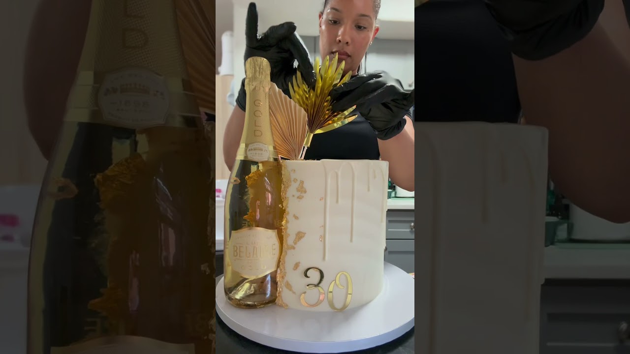 Bottle Cake Decorating #shortsvideo #youtubeshorts #shorts