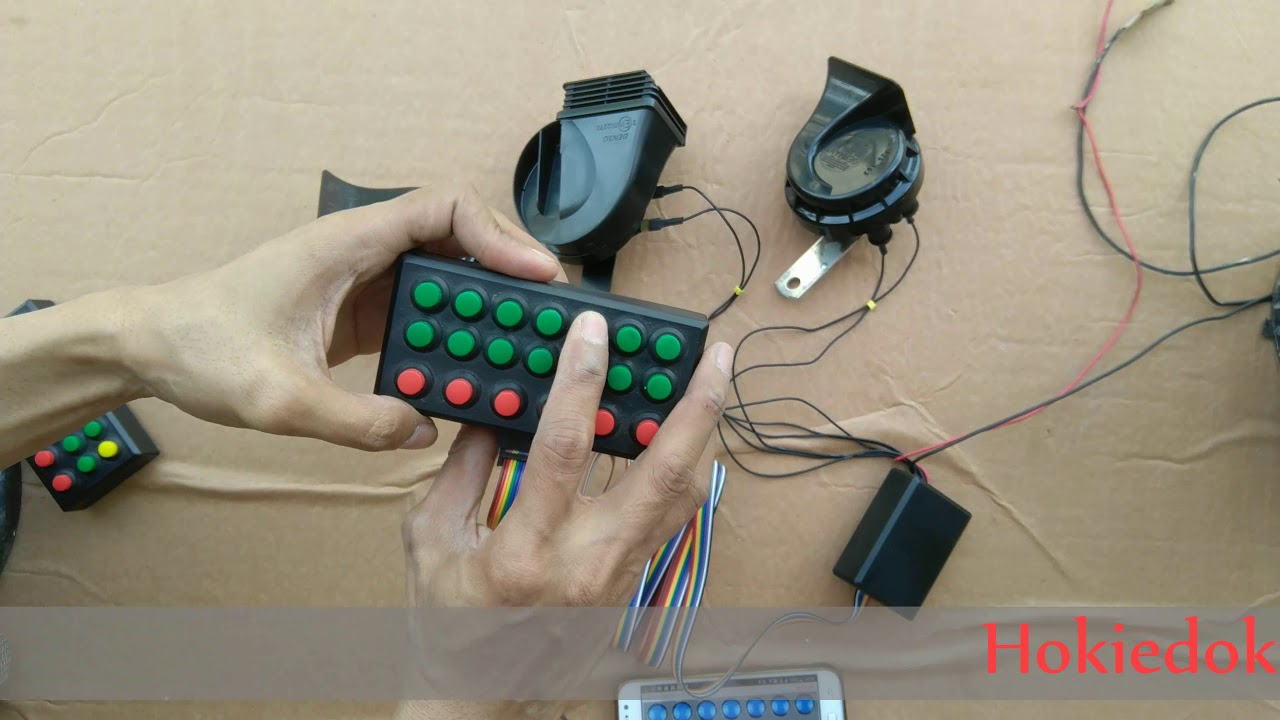 tes modul hokiedokie 3 corong 20 tombol