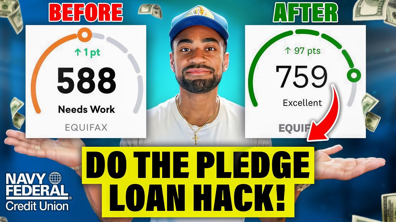 How to Correctly Use a Navy Federal Pledge Loan to BOOST Your Credit Score Fast!