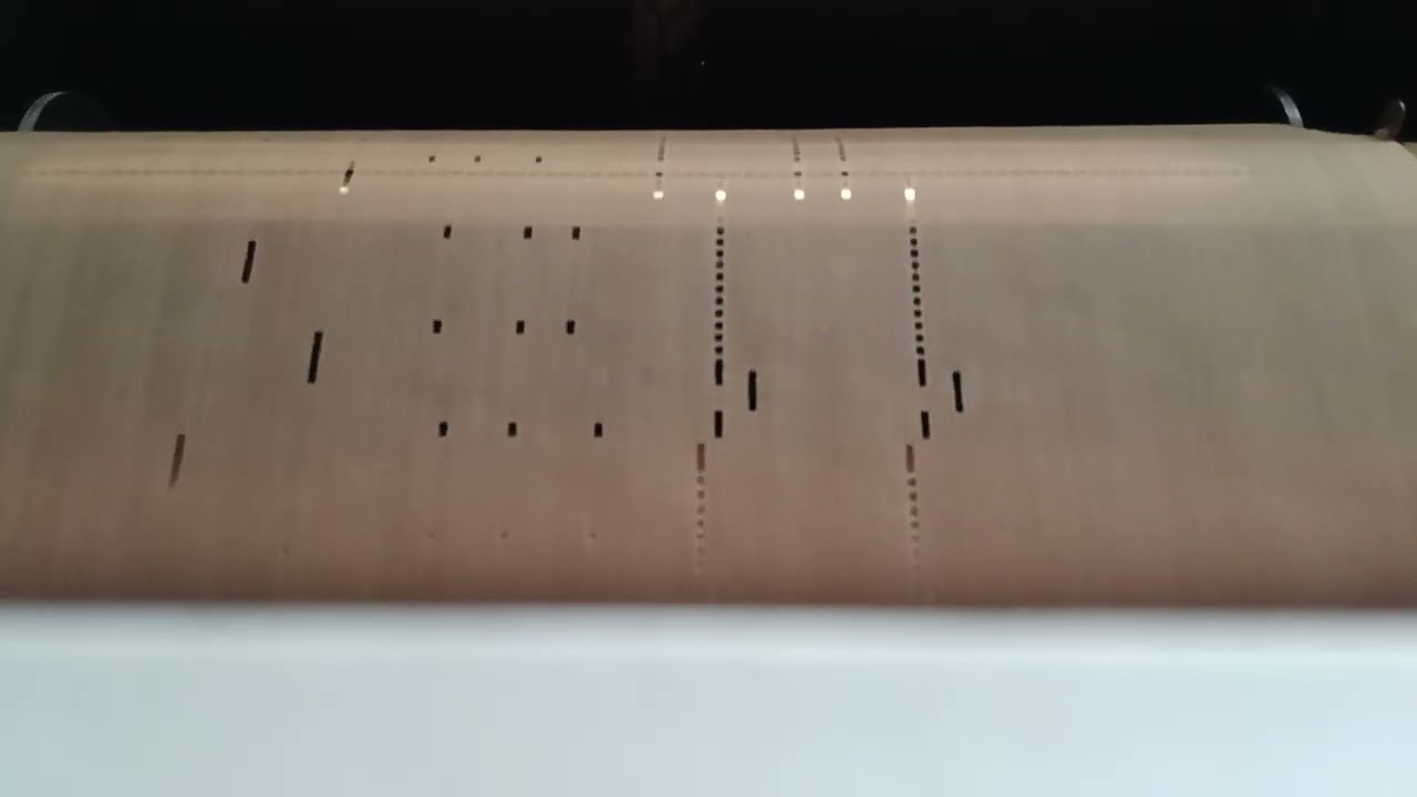 Allen Sherman Comedy Favorites on QRS Player Piano Roll 