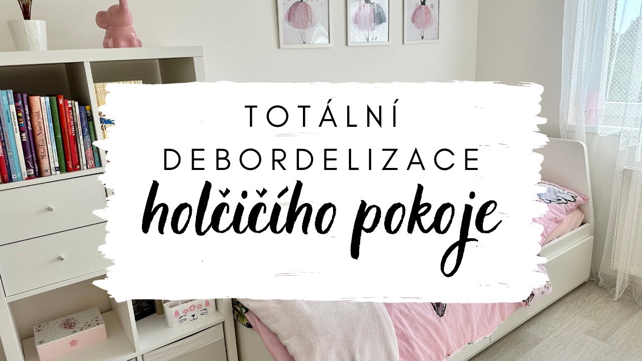 TOTÁLNÍ DEBORDELIZACE HOLČIČÍHO POKOJE👧🏼| 4 HODINY ÚKLIDU🧹