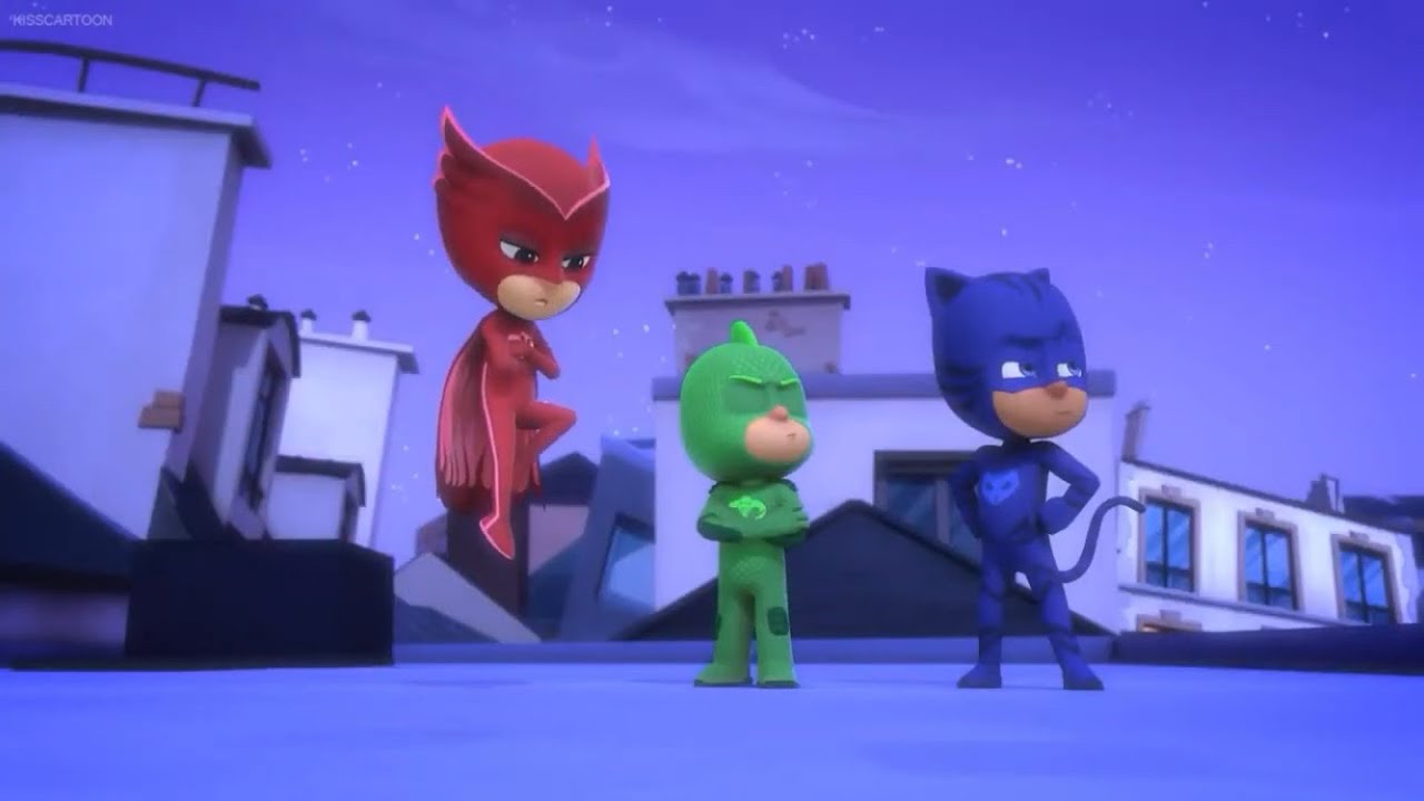 The PJ Masks being mean girls for 6 minutes straight