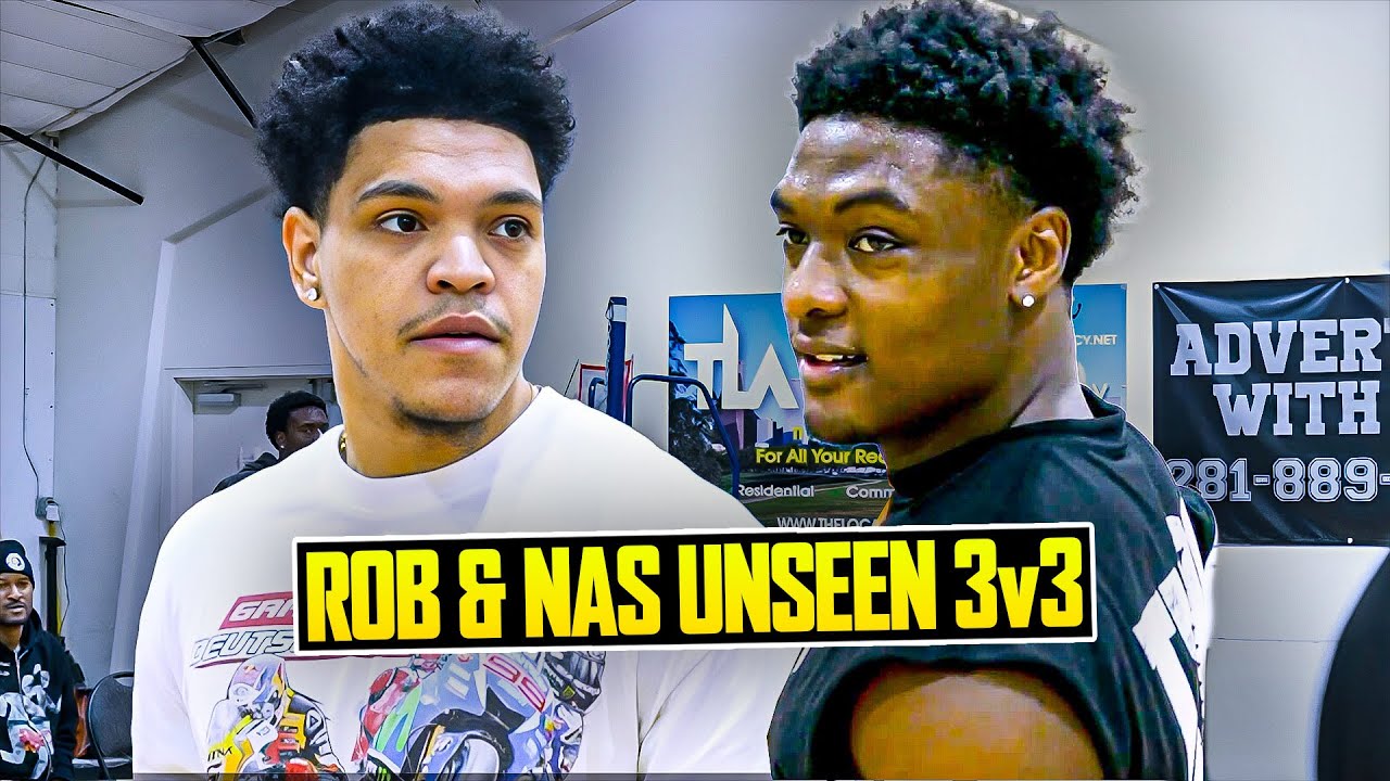 Nas & Rob Team Up In This UNSEEN 3v3!! (OTD Texas)