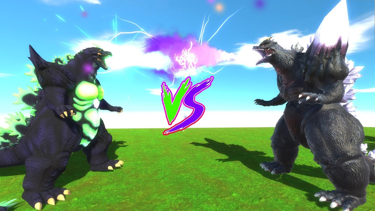 SUPERGODZILLA vs SPACEGODZILLA - Animal Revolt Battle Simulator