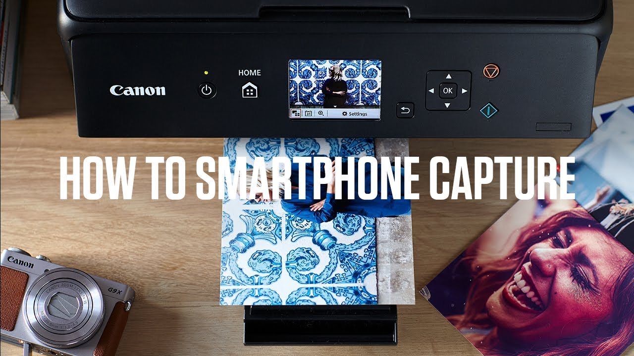 Canon PIXMA TS Series: How to smartphone capture