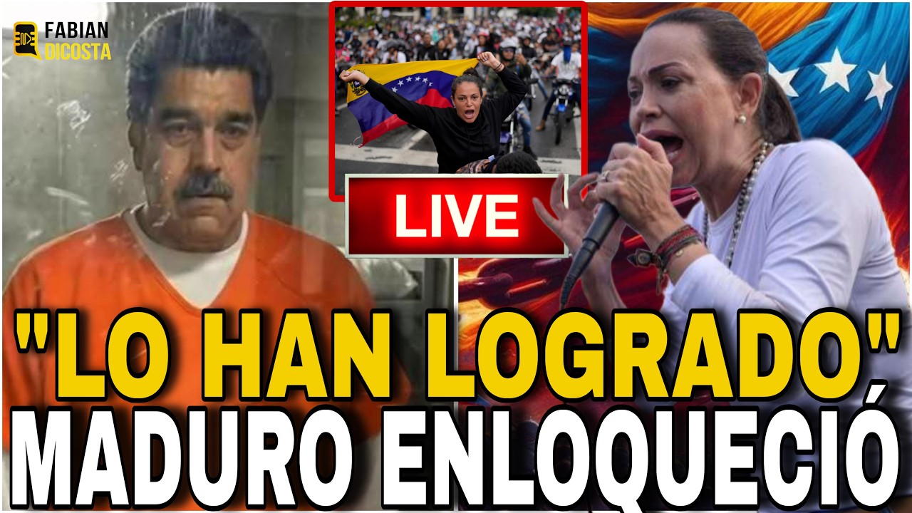 ÚLTIMO 🔴 ¡MADURO ENLOQUECIÓ! VENEZUELA SE LANZA A LAS CALLES 