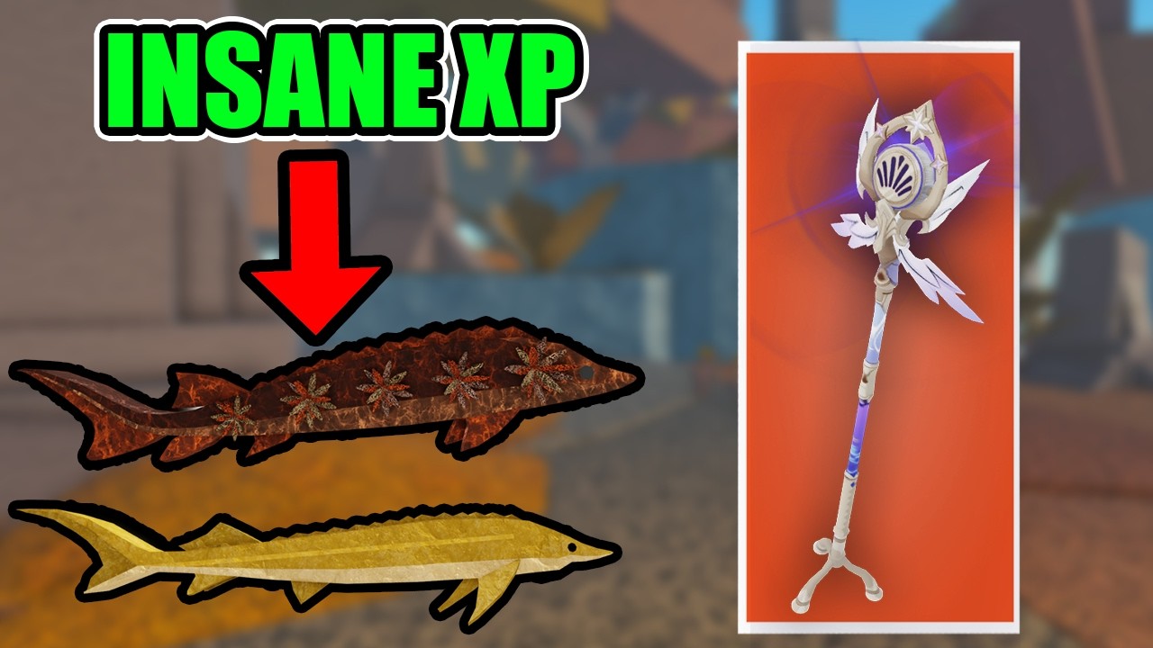 Это место для рыбалки, где можно получить очки опыта, просто невероятное!