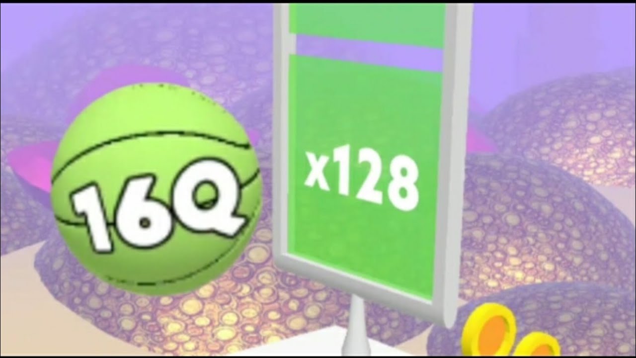 Happy Cubes 2048 - I got 16Q (16Q × 128 = ?)