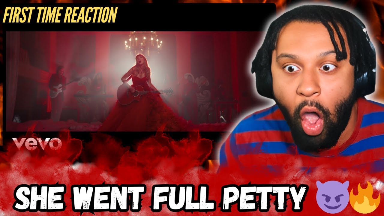 FIRST TIME REACTING to Taylor Swift – “I Bet You Think About Me” | THIS VIDEO WAS PETTY GENIUS 💅🔥
