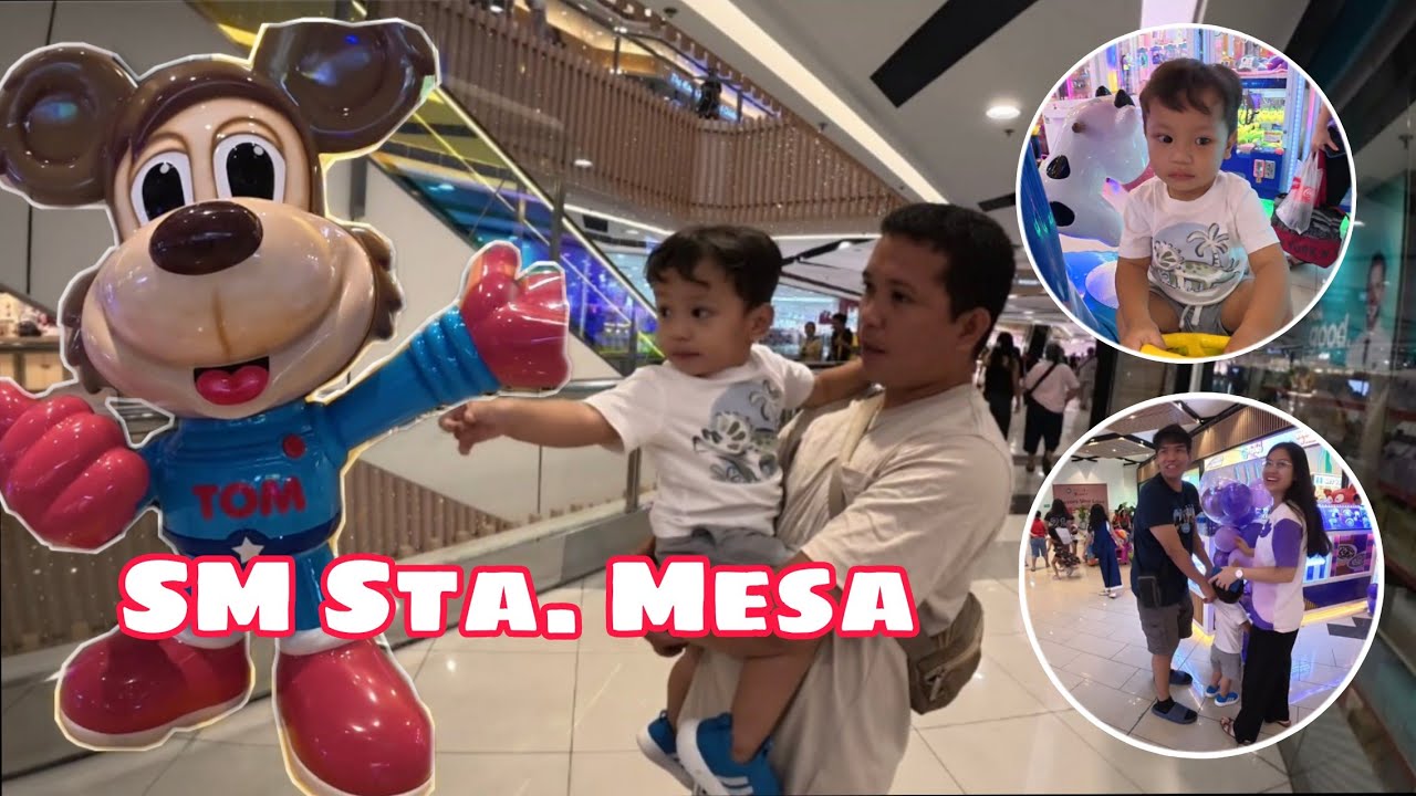 PUMASYAL KAMI SA SM STA MESA | pumunta si teo sa Tom's world