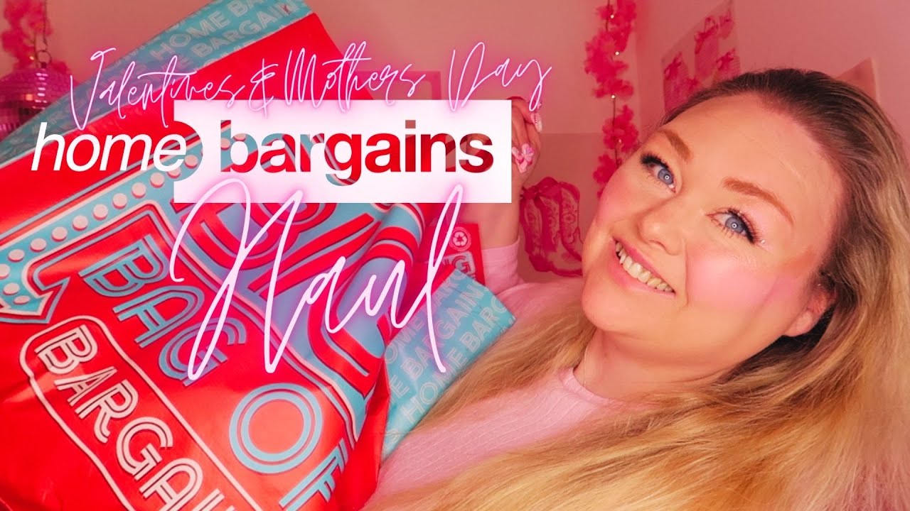 Покупки в Home Bargains ко Дню святого Валентина и Дню матери ❤️🌹