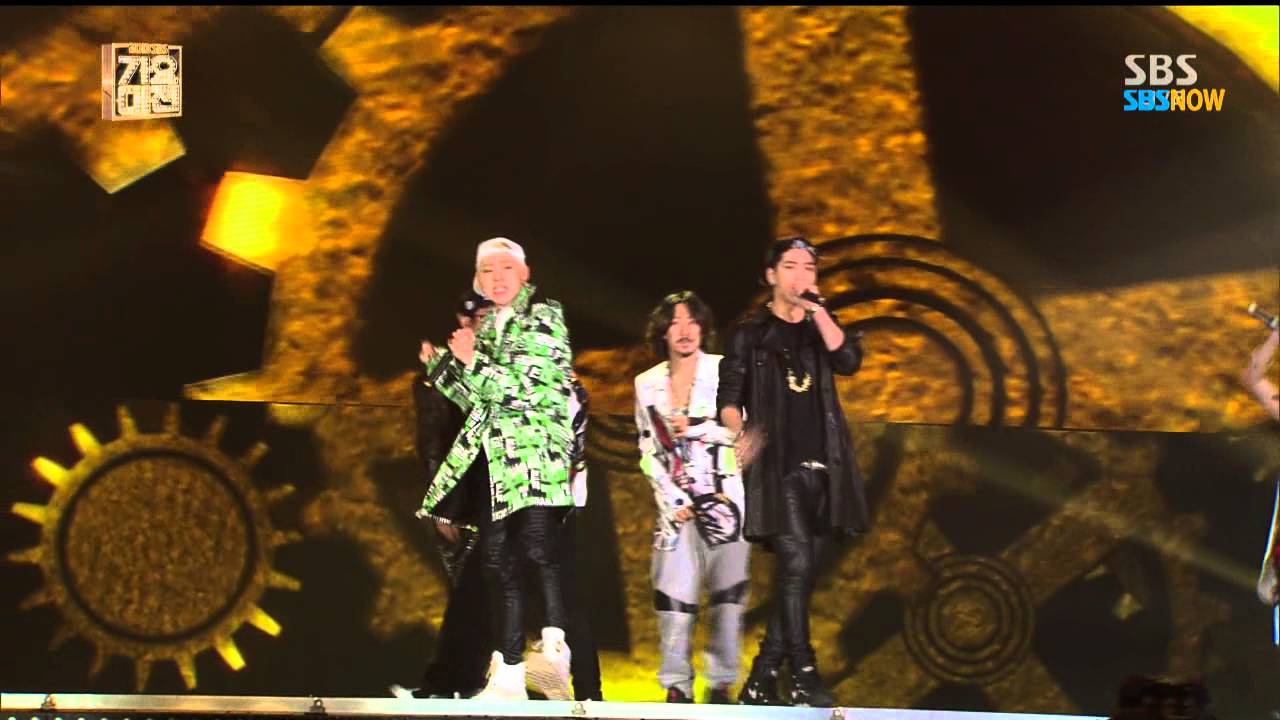 SBS [2013가요대전] -드렁큰타이거&윤미래 '살자+BizzyTigerYoonmirae+Go+Beautiful Life'