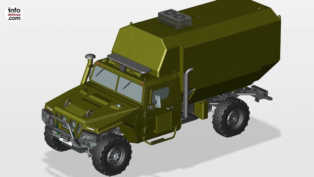 Urovesa trabaja en dos versiones sanitarias del Vamtac para el Ejército portugués