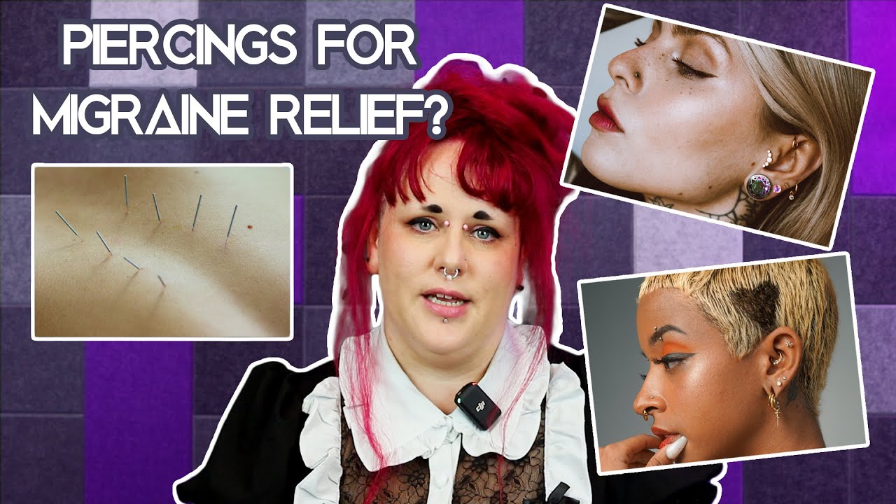 Can tragus or daith piercings help with migraine relief?