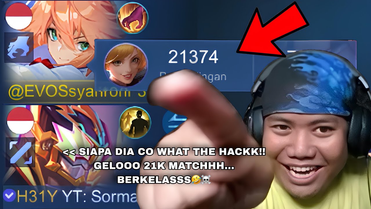 REAKSI SORMAN TOP GLOBAL FREDRIN MELIHAT FANNY 21K MATCH…🤣☠️