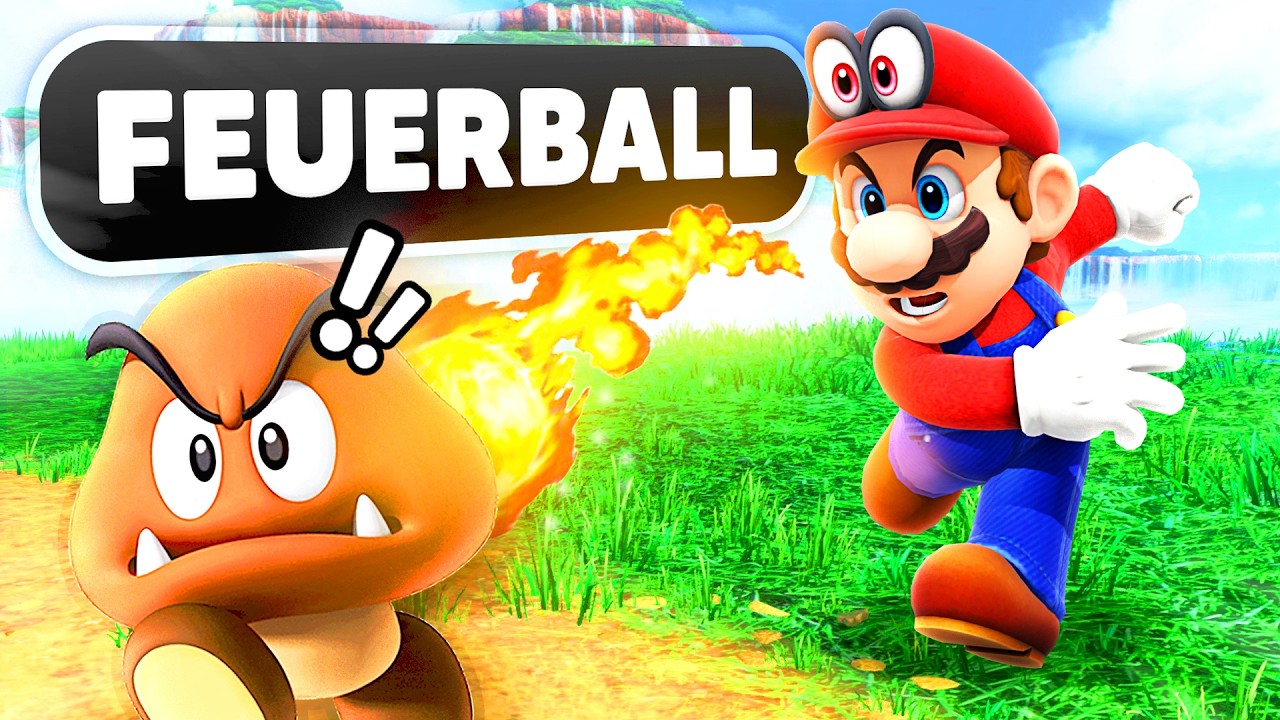 Mario Odyssey, aber Mario hat NEUE Attacken!