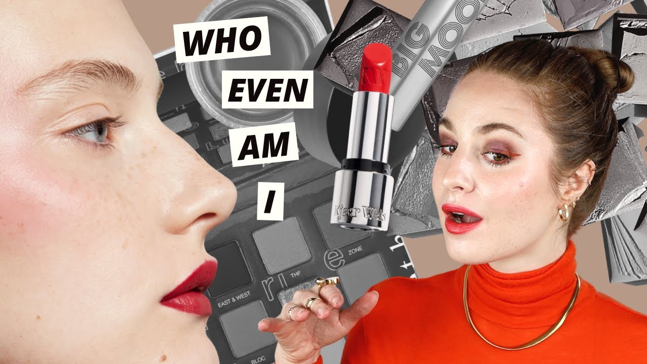 TRYING NEW MAKEUP AND SHOCKING MYSELF WITH A SLEEK & COLORFUL LEWK