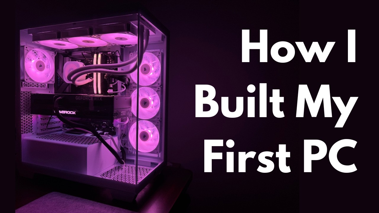 I Built My First Ever PC (RTX 5080 + 9800x3D)
