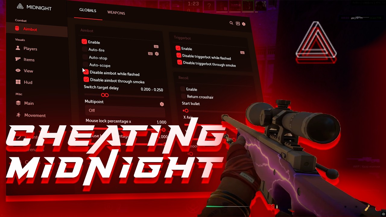 SEMI RAGE IN FACEIT | DESTROTED FACEIT ANTI-CHEAT | MIDNIGHT.IM | SOLIDKINGSINC
