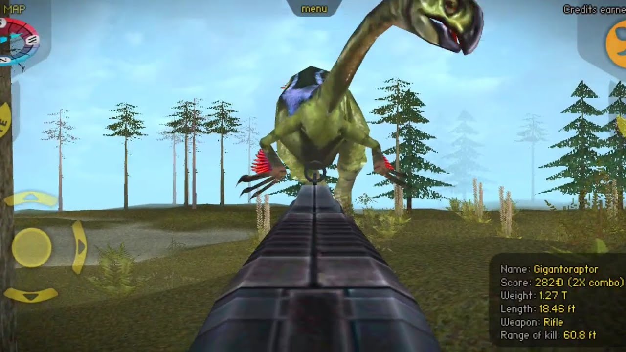 Carnivores Dinosaur Hunter | Gigantoraptor Kill all 3000+Credits